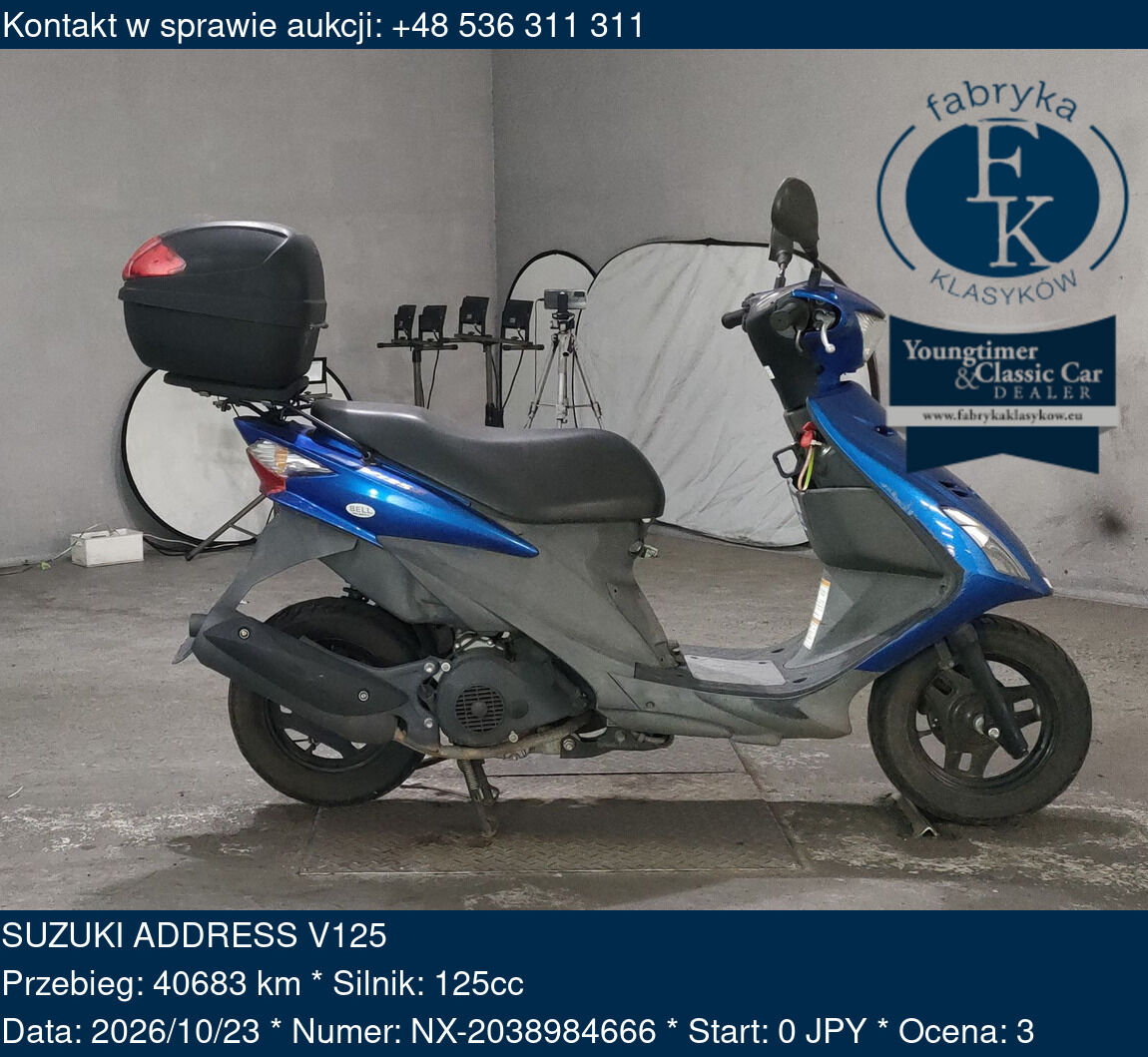 SUZUKI ADDRESS V125  - zdjęcie 2