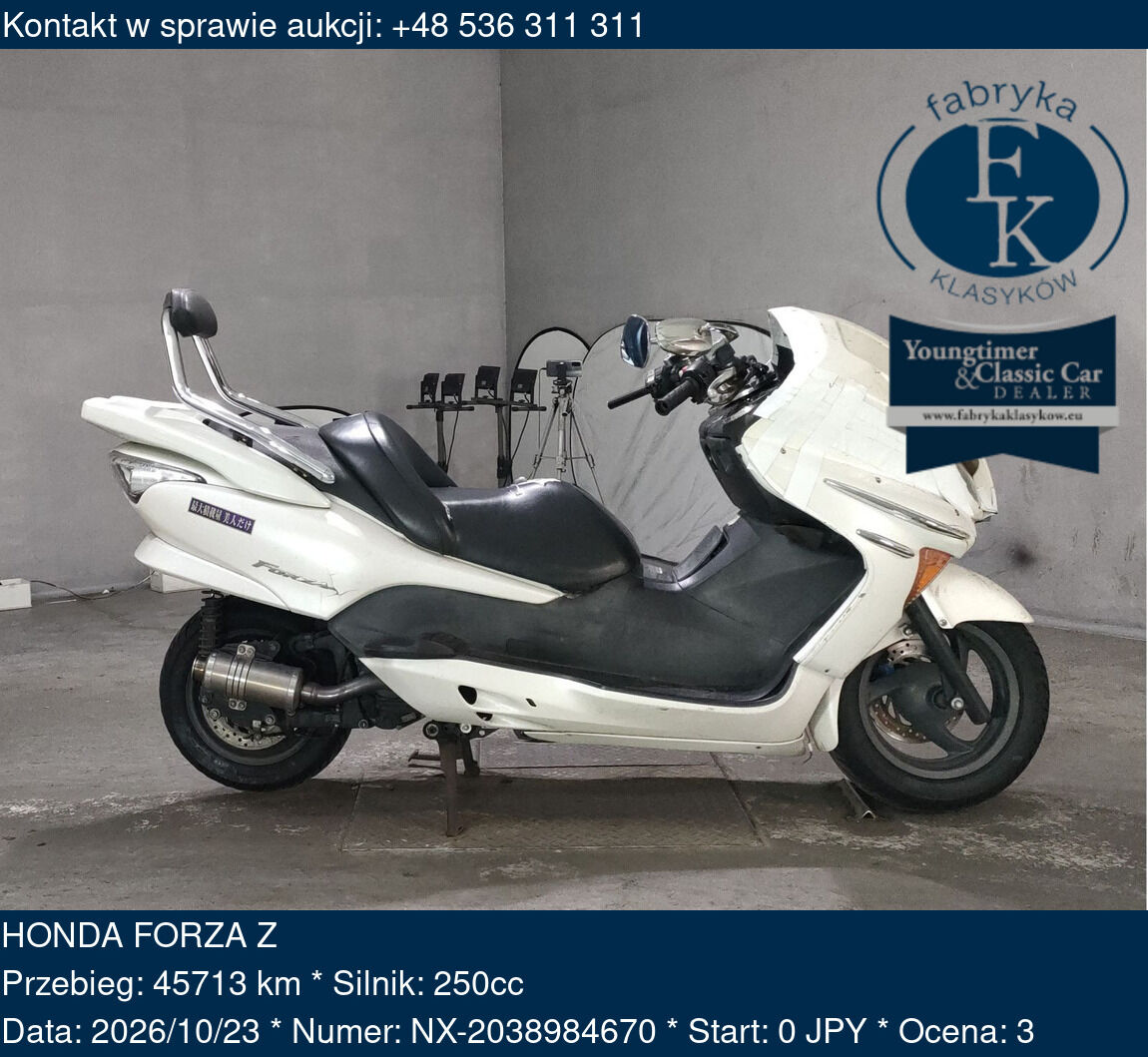 HONDA FORZA Z  - zdjęcie 3