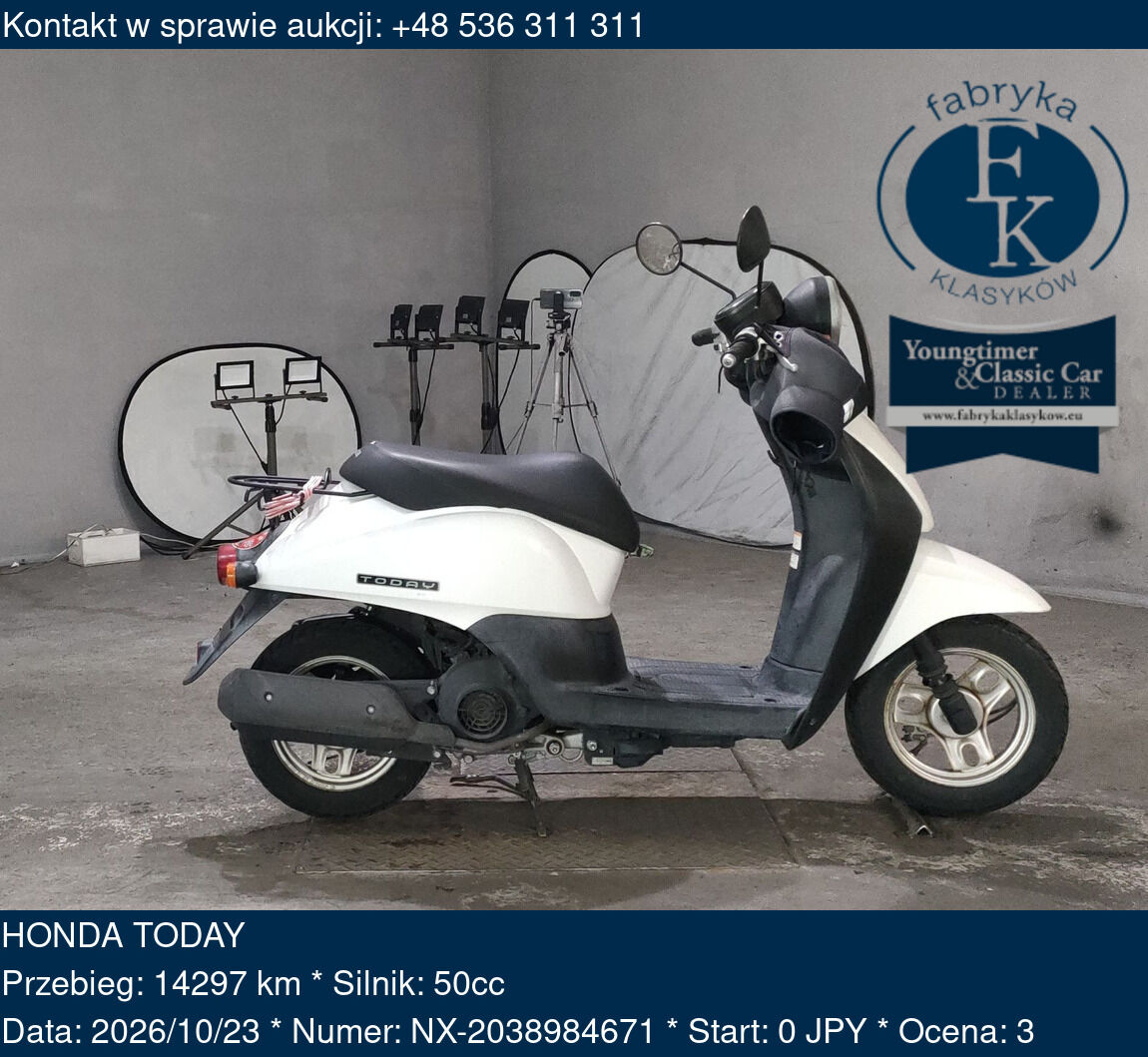 HONDA TODAY  - zdjęcie 2