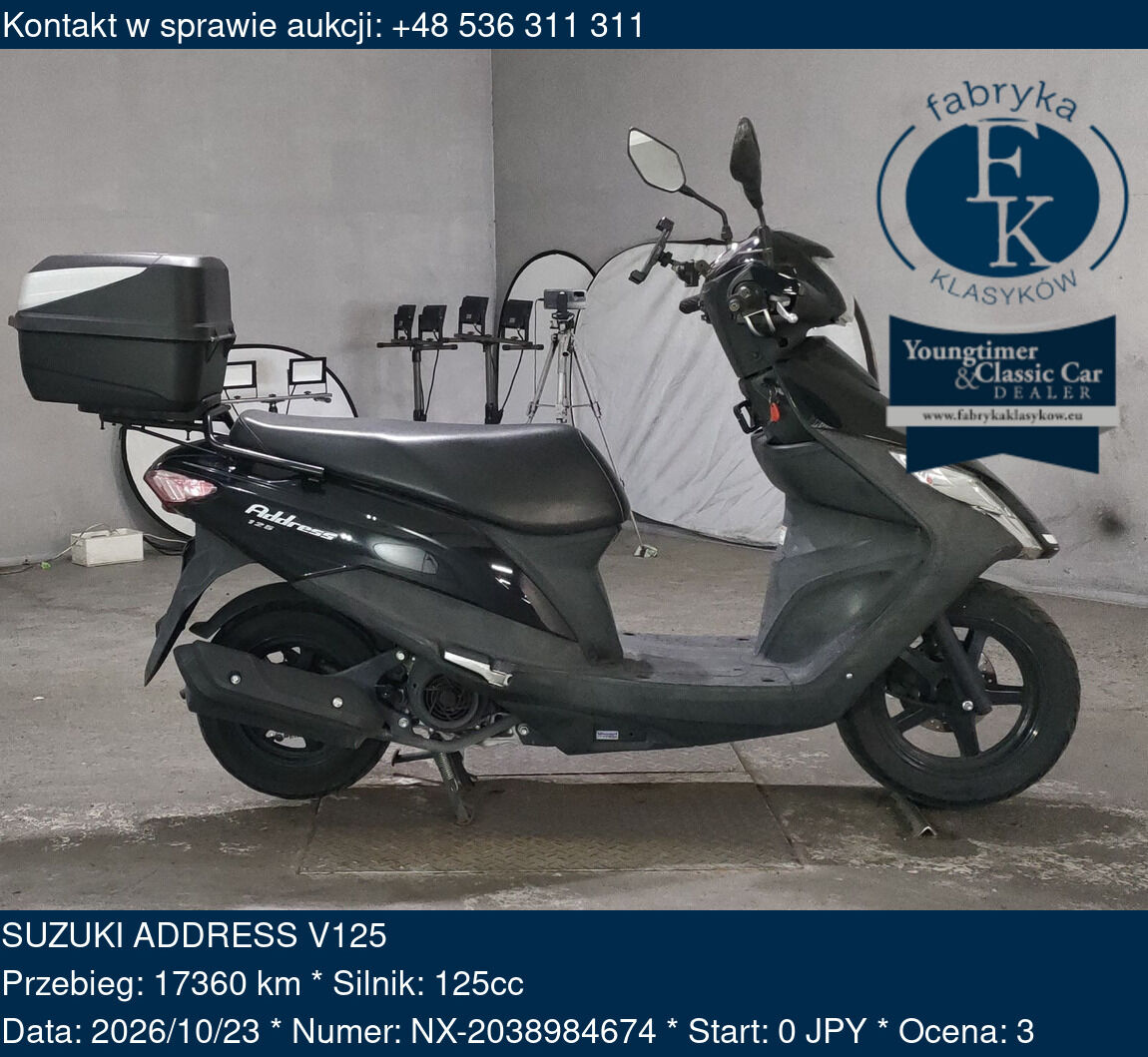 SUZUKI ADDRESS V125  - zdjęcie 2