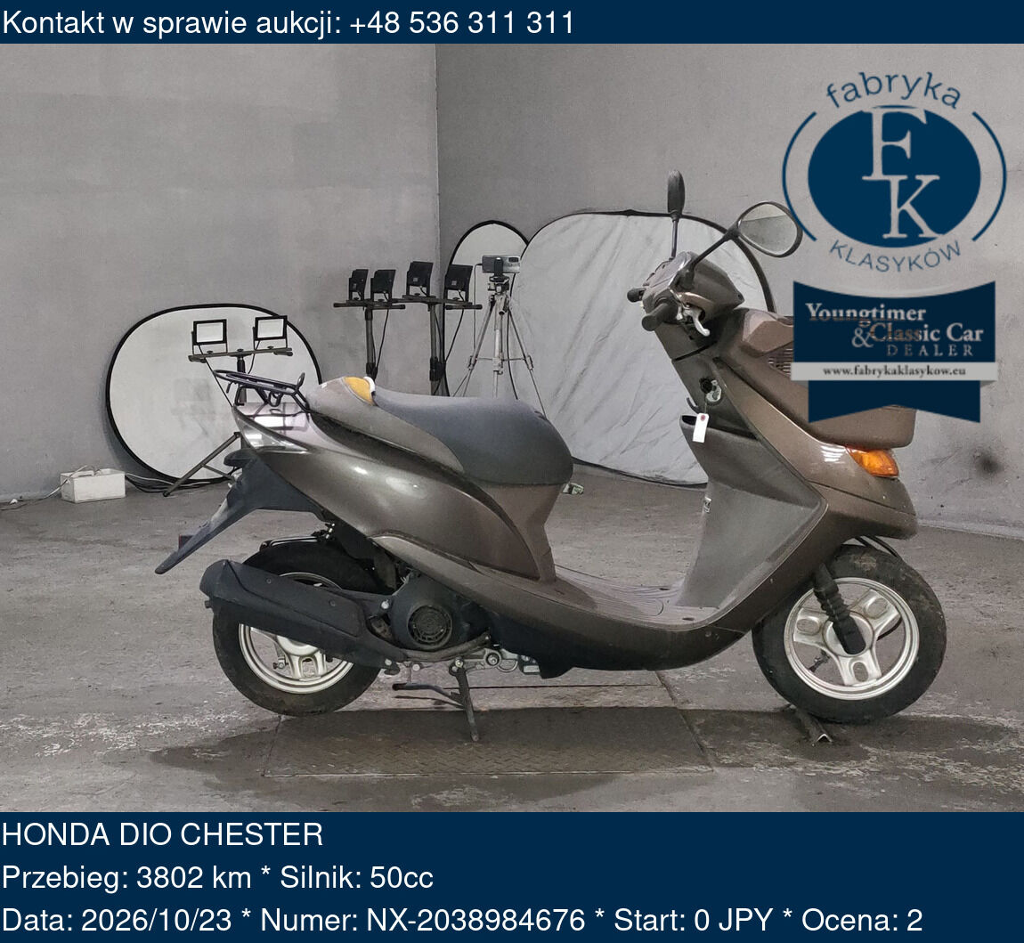 HONDA DIO CHESTER  - zdjęcie 2