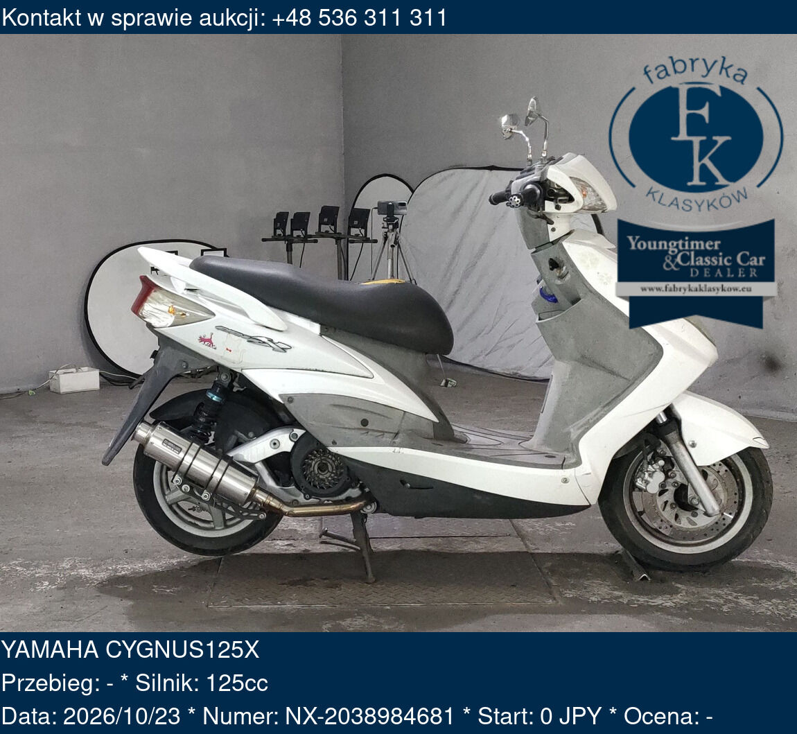 YAMAHA CYGNUS125X  - zdjęcie 2