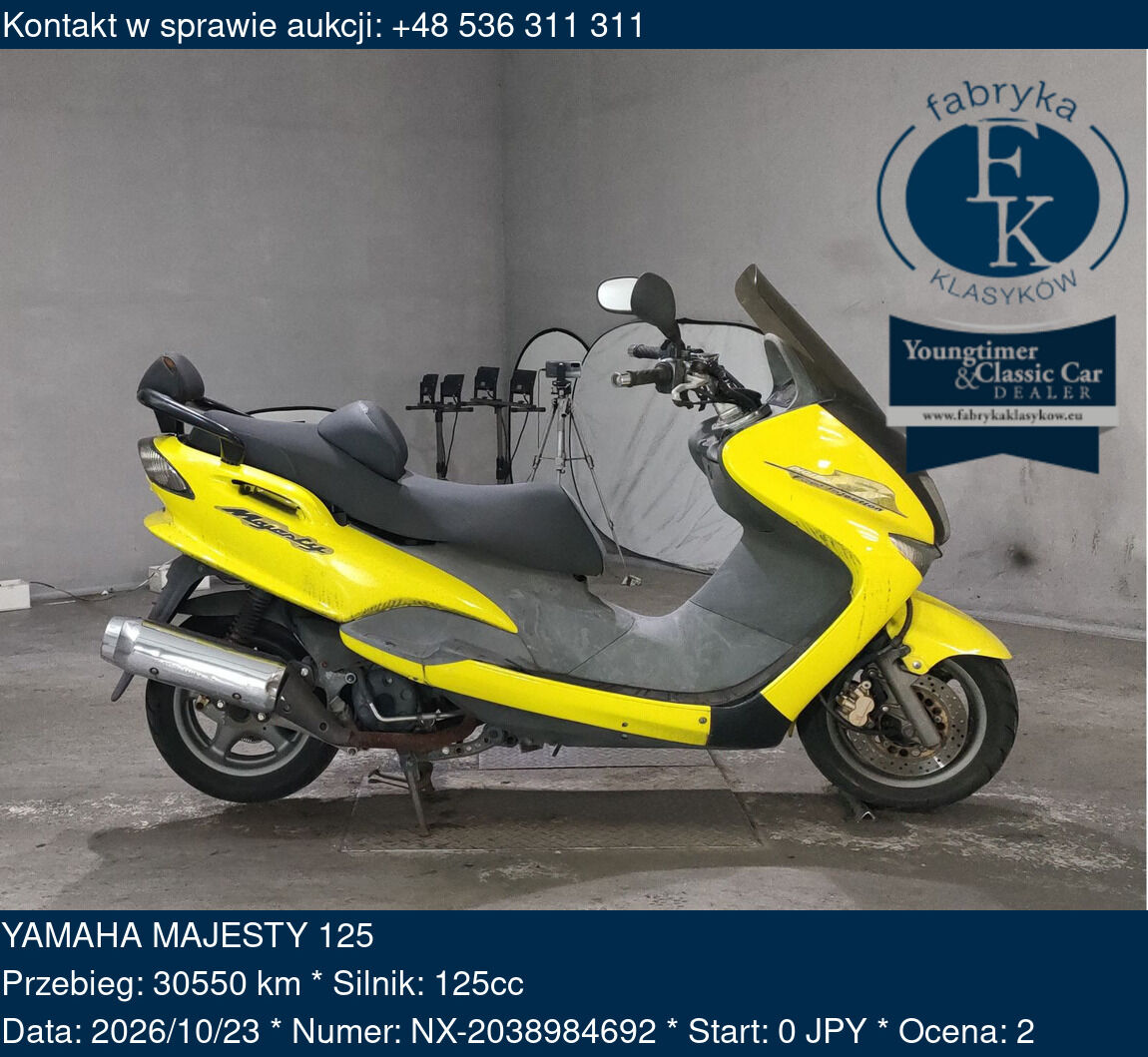 YAMAHA MAJESTY 125  - zdjęcie 2