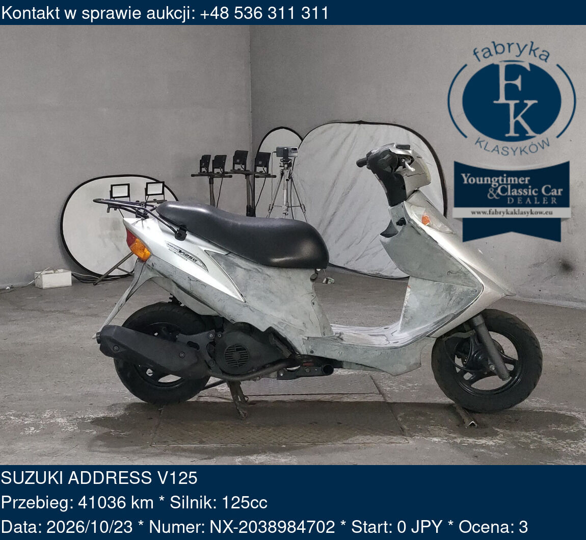 SUZUKI ADDRESS V125  - zdjęcie 2