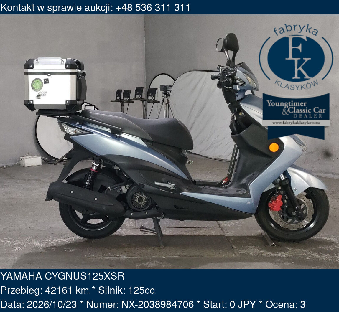 YAMAHA CYGNUS125XSR  - zdjęcie 2