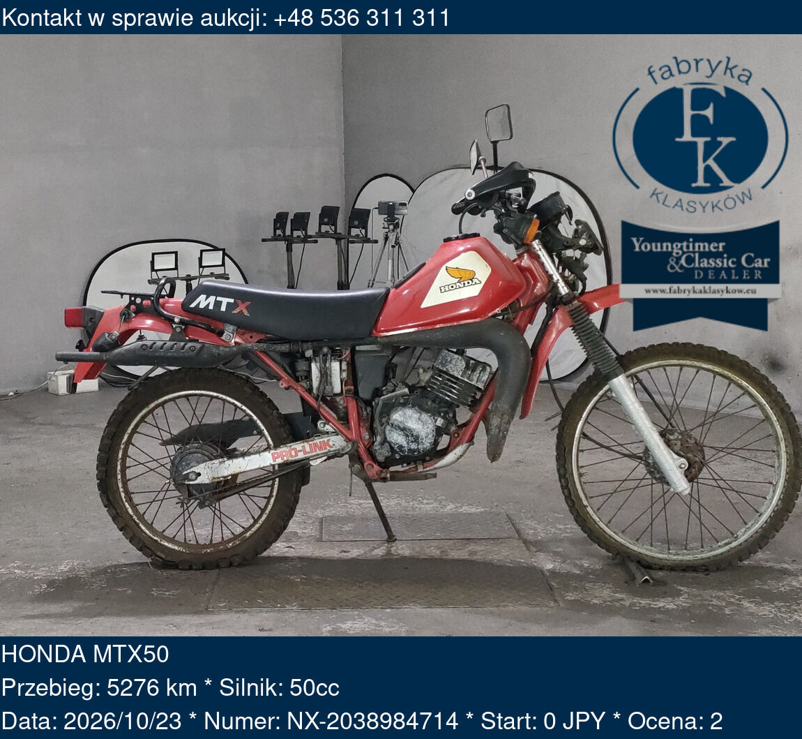 HONDA MTX50  - zdjęcie 2