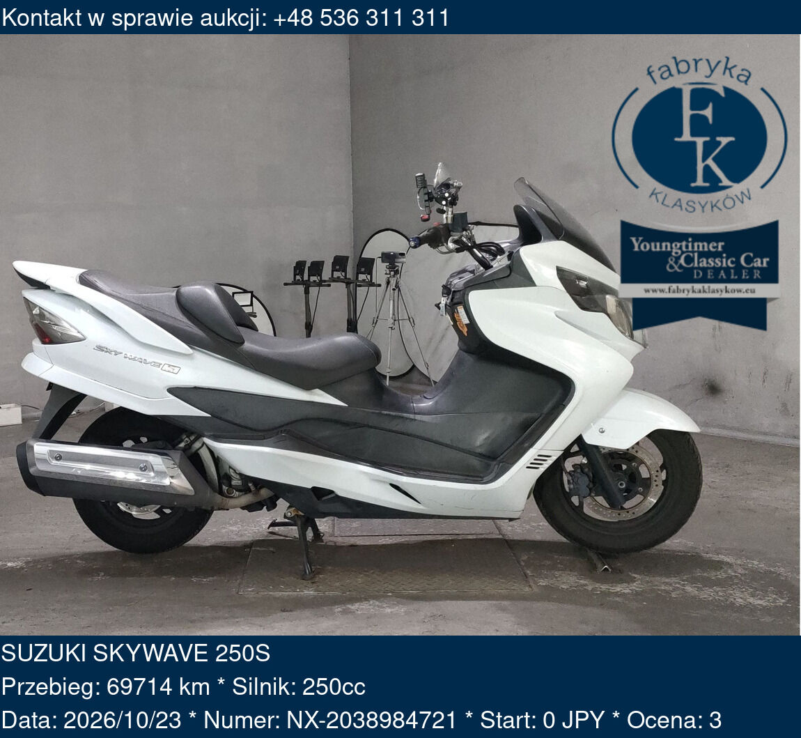 SUZUKI SKYWAVE 250S  - zdjęcie 2