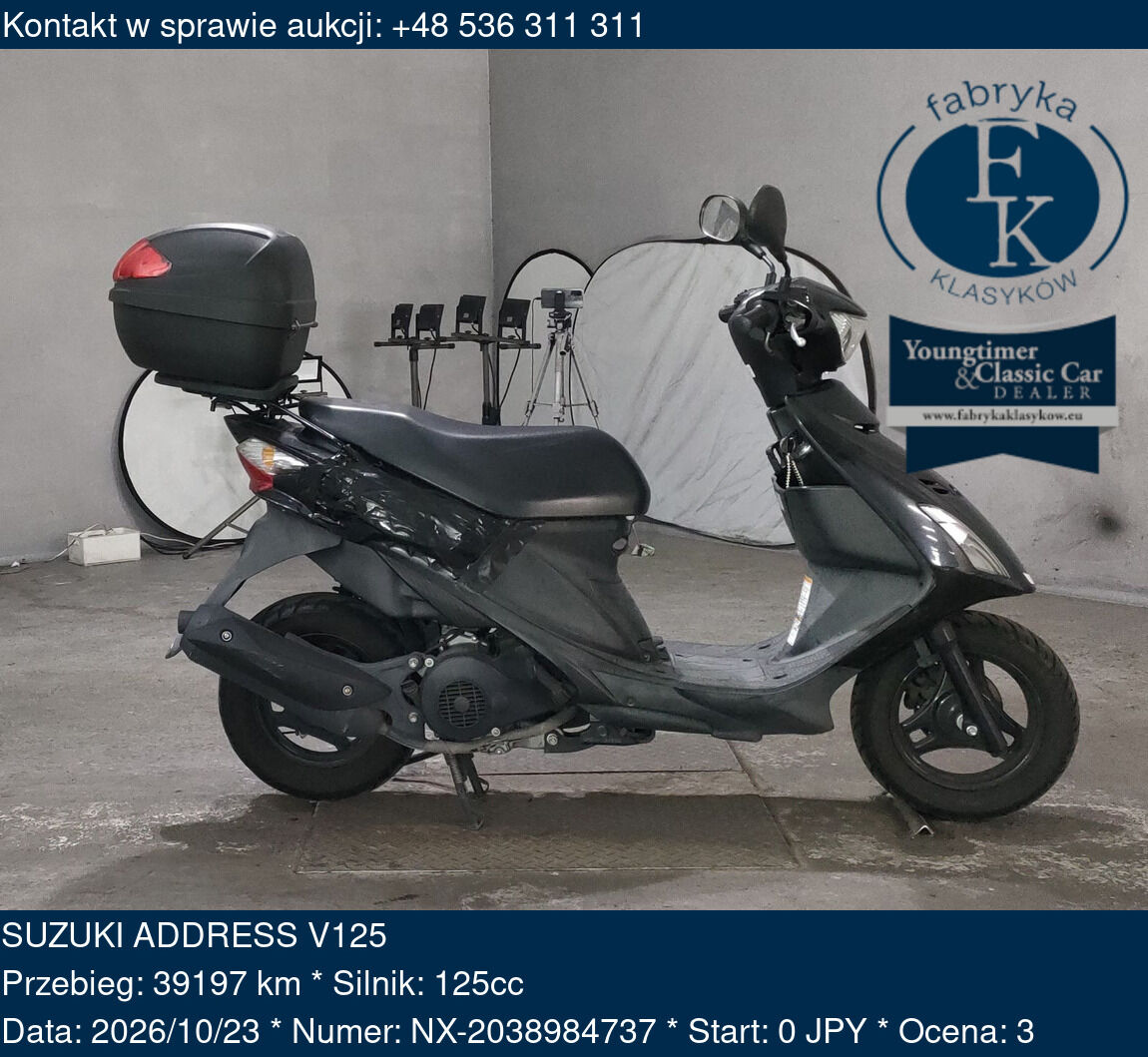 SUZUKI ADDRESS V125  - zdjęcie 2