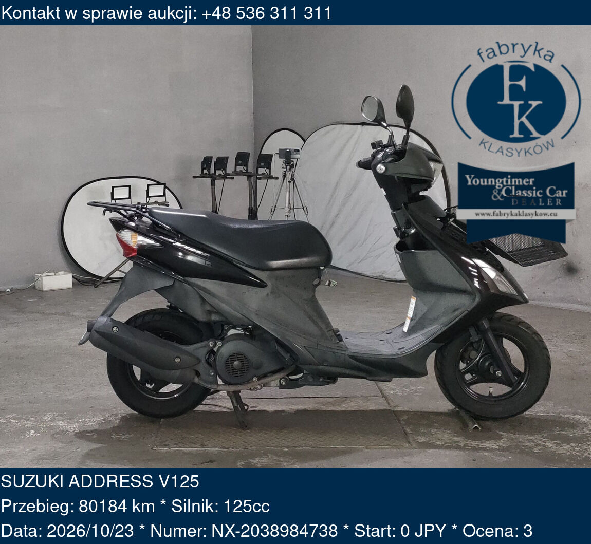 SUZUKI ADDRESS V125  - zdjęcie 2
