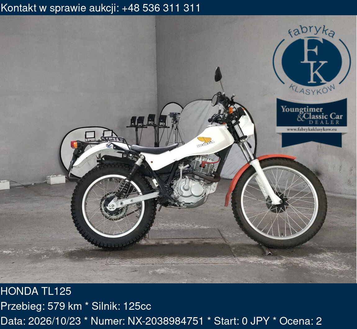HONDA TL125  - zdjęcie 2