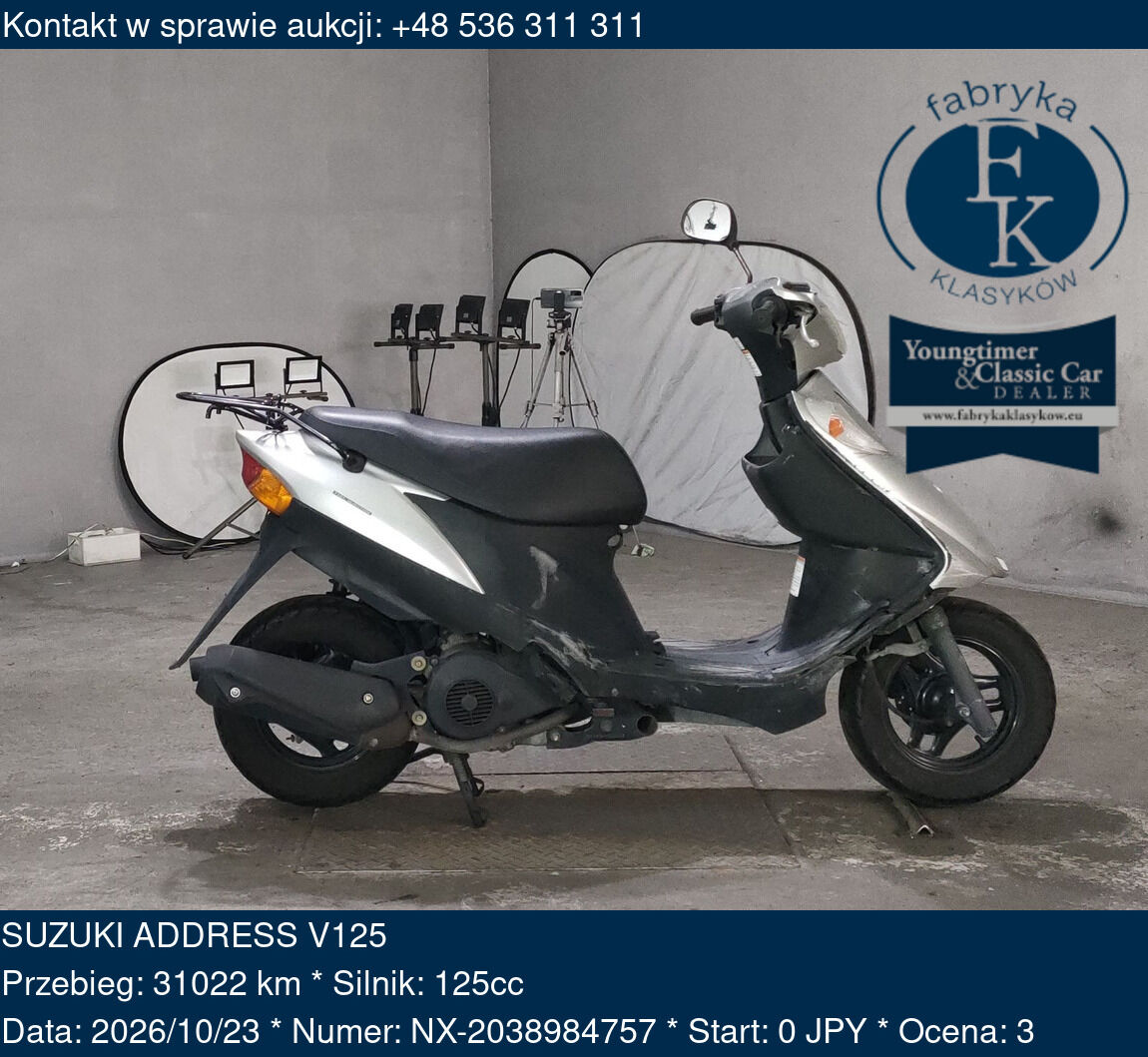 SUZUKI ADDRESS V125  - zdjęcie 2
