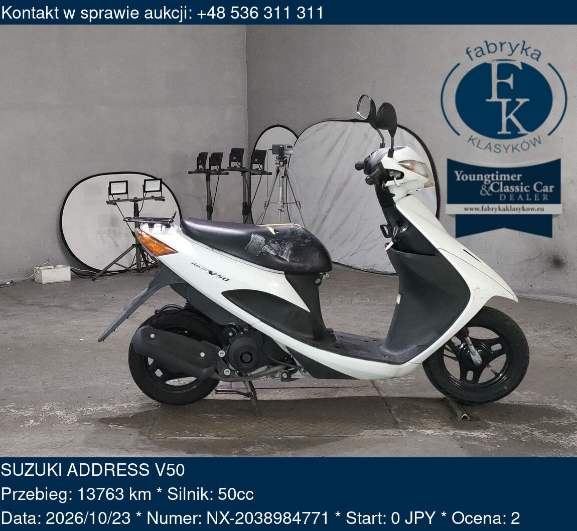 SUZUKI ADDRESS V50  - zdjęcie 2