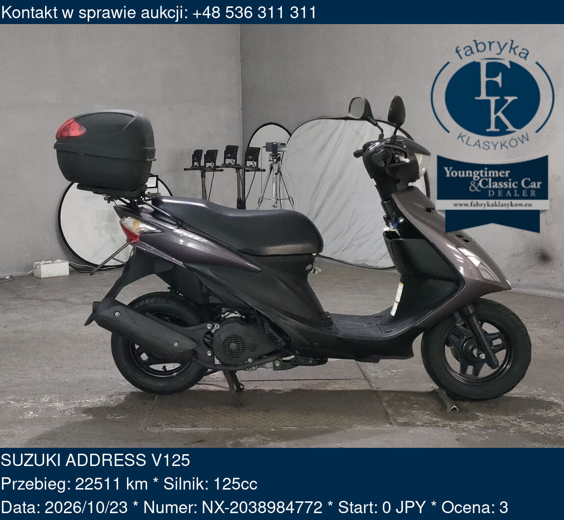 SUZUKI ADDRESS V125  - zdjęcie 2