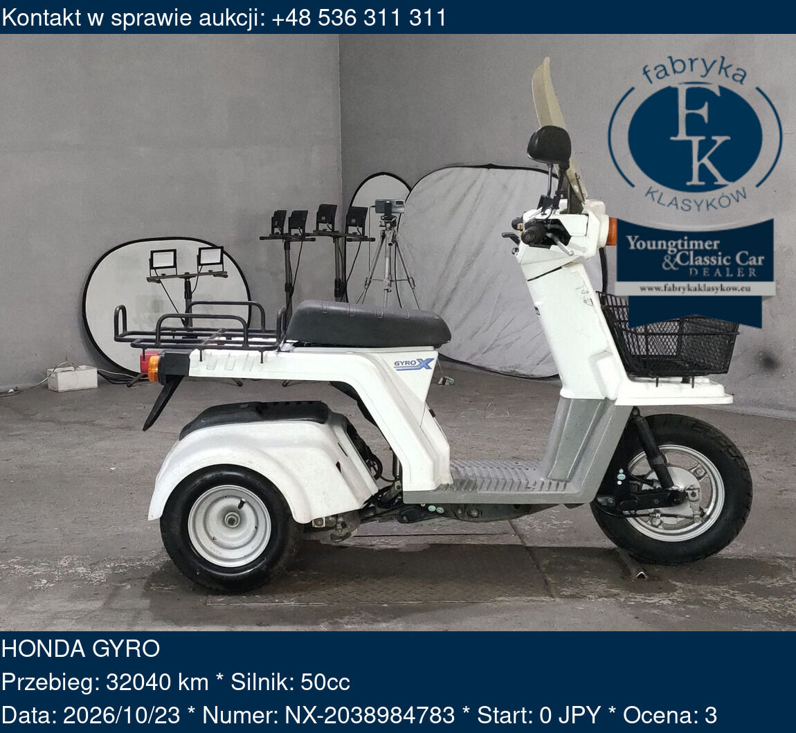HONDA GYRO - zdjęcie 2