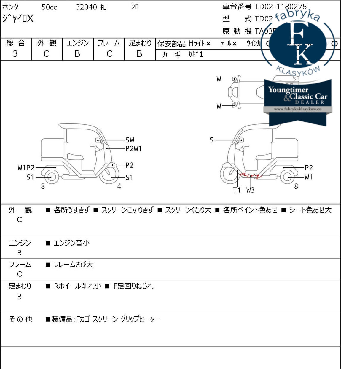 HONDA GYRO - zdjęcie 7