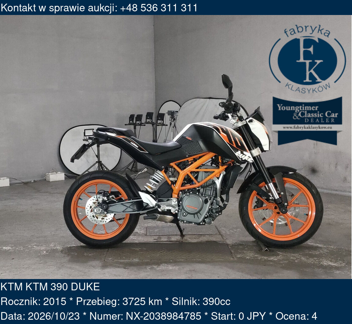 KTM KTM 390 DUKE 2015 - zdjęcie 2