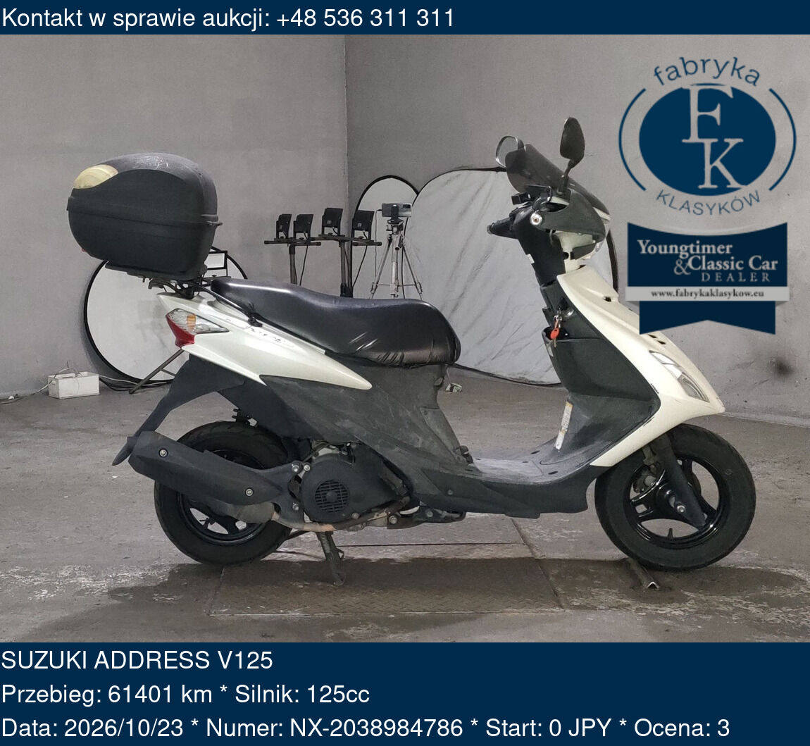 SUZUKI ADDRESS V125  - zdjęcie 2