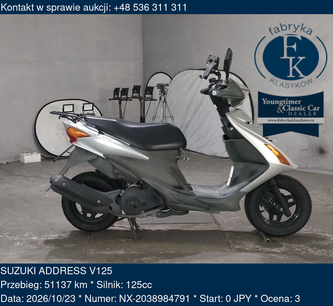 SUZUKI ADDRESS V125  - zdjęcie 2