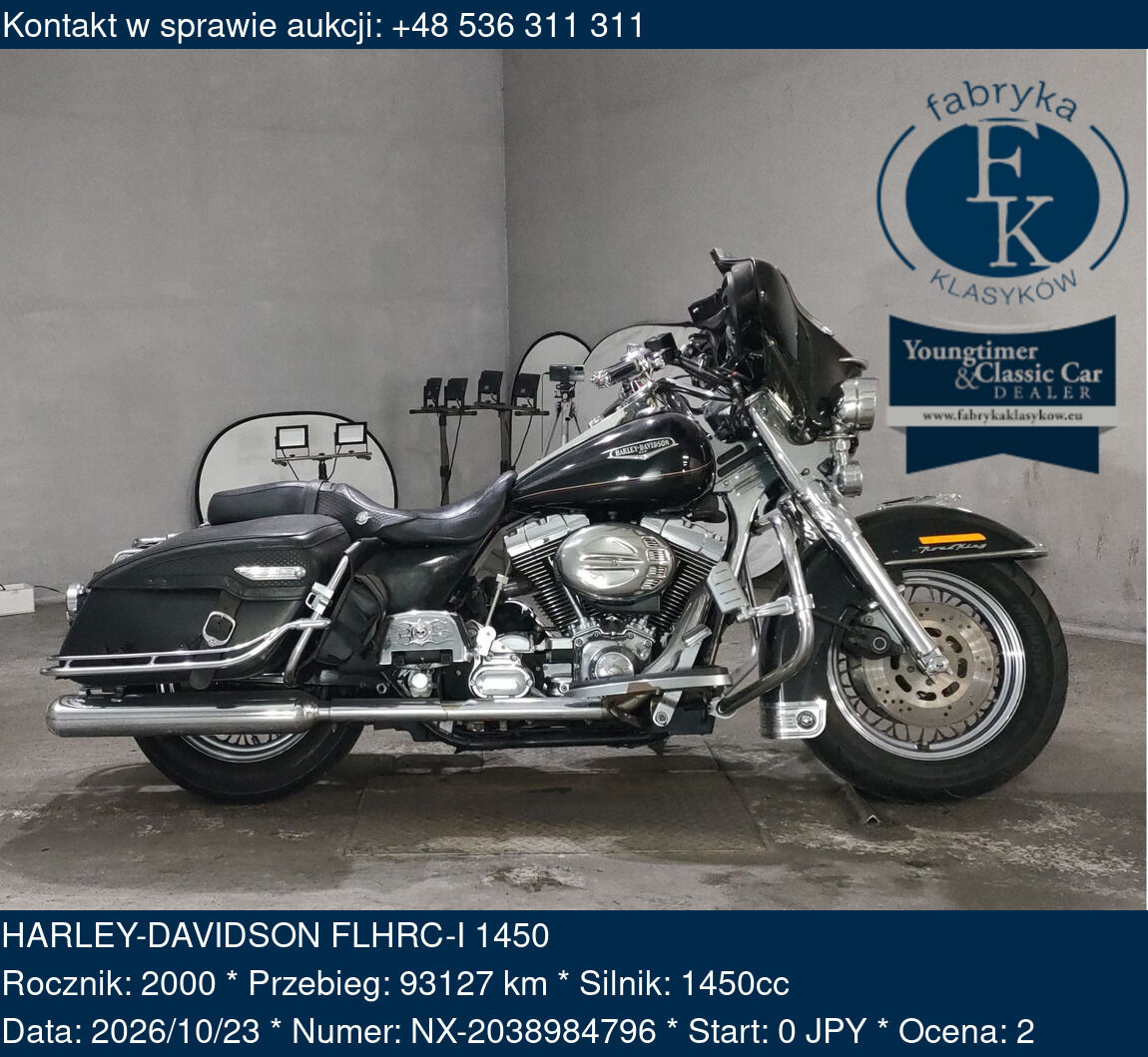 HARLEY-DAVIDSON FLHRC-I 1450 2000 - zdjęcie 2