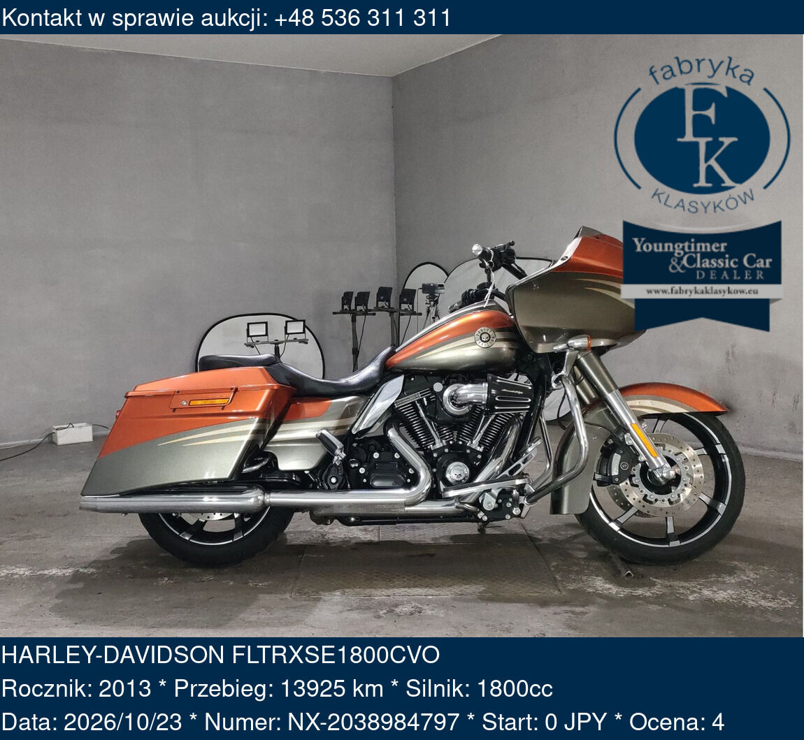 HARLEY-DAVIDSON FLTRXSE1800CVO 2013 - zdjęcie 2