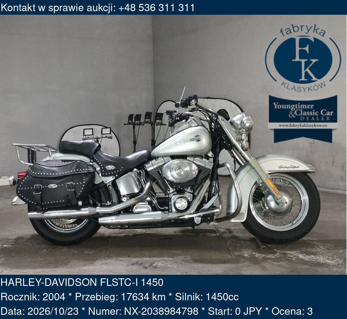 HARLEY-DAVIDSON FLSTC-I 1450 2004 - zdjęcie 2