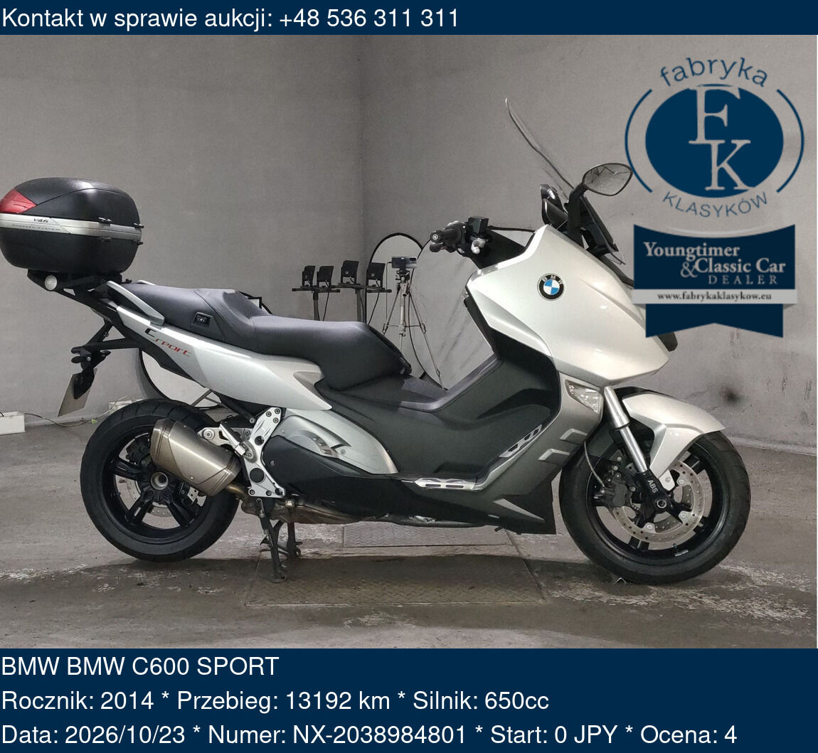 BMW BMW C600 SPORT 2014 - zdjęcie 2