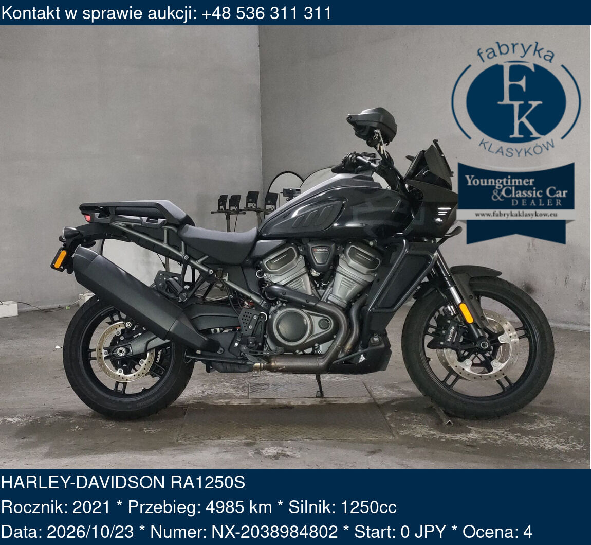 HARLEY-DAVIDSON RA1250S 2021 - zdjęcie 2