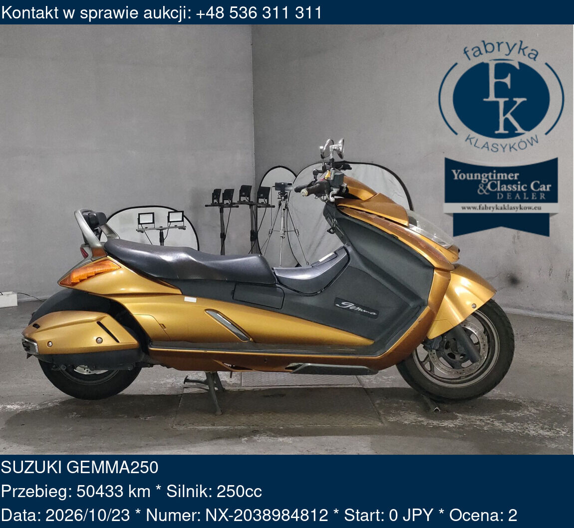 SUZUKI GEMMA250  - zdjęcie 2