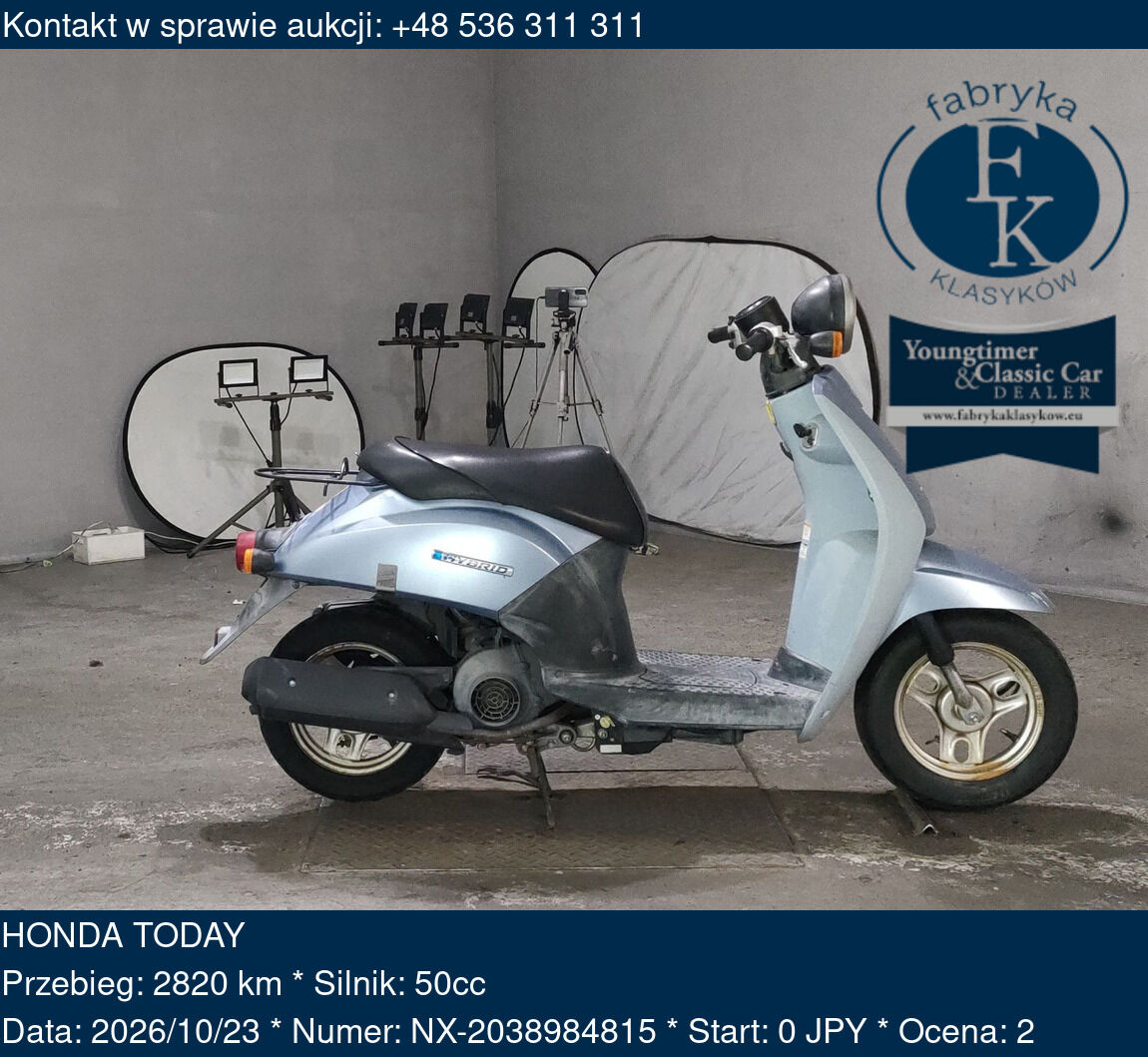 HONDA TODAY  - zdjęcie 2
