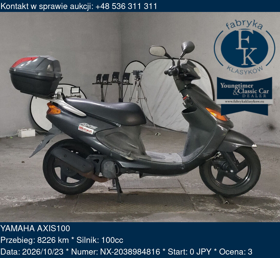 YAMAHA AXIS100  - zdjęcie 2