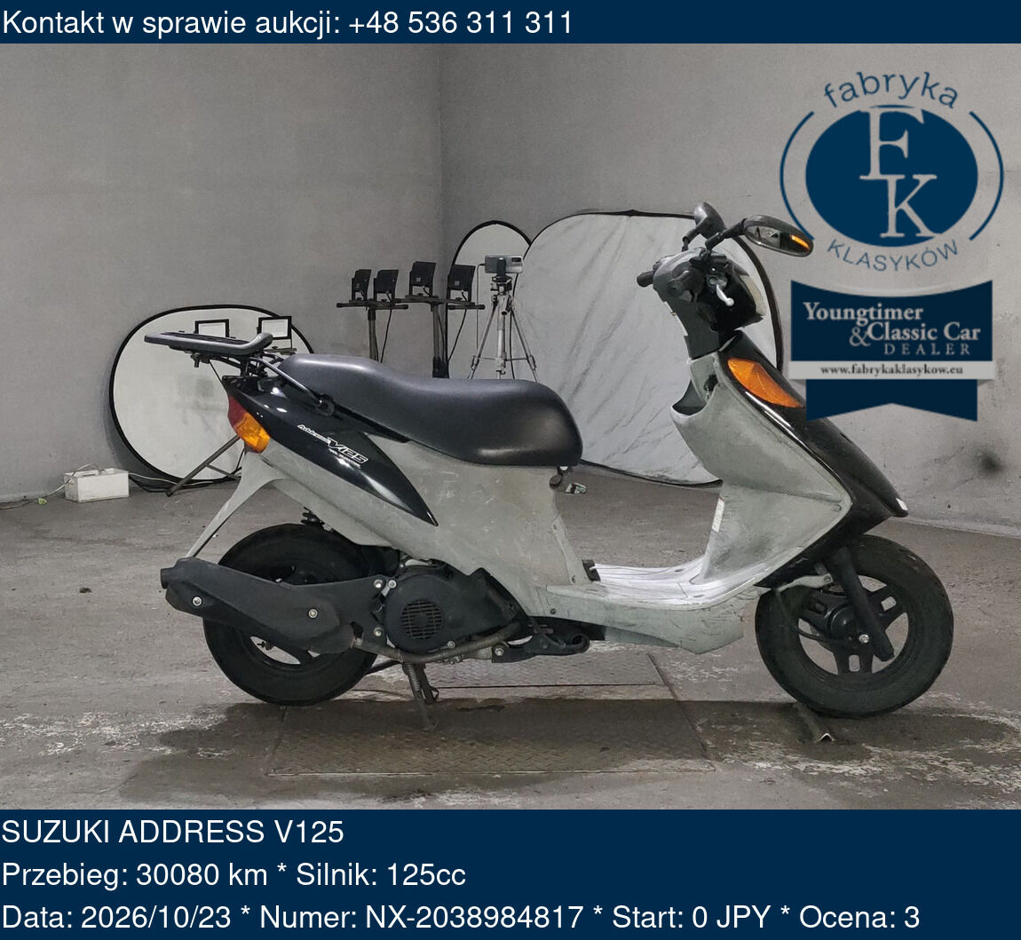 SUZUKI ADDRESS V125  - zdjęcie 2