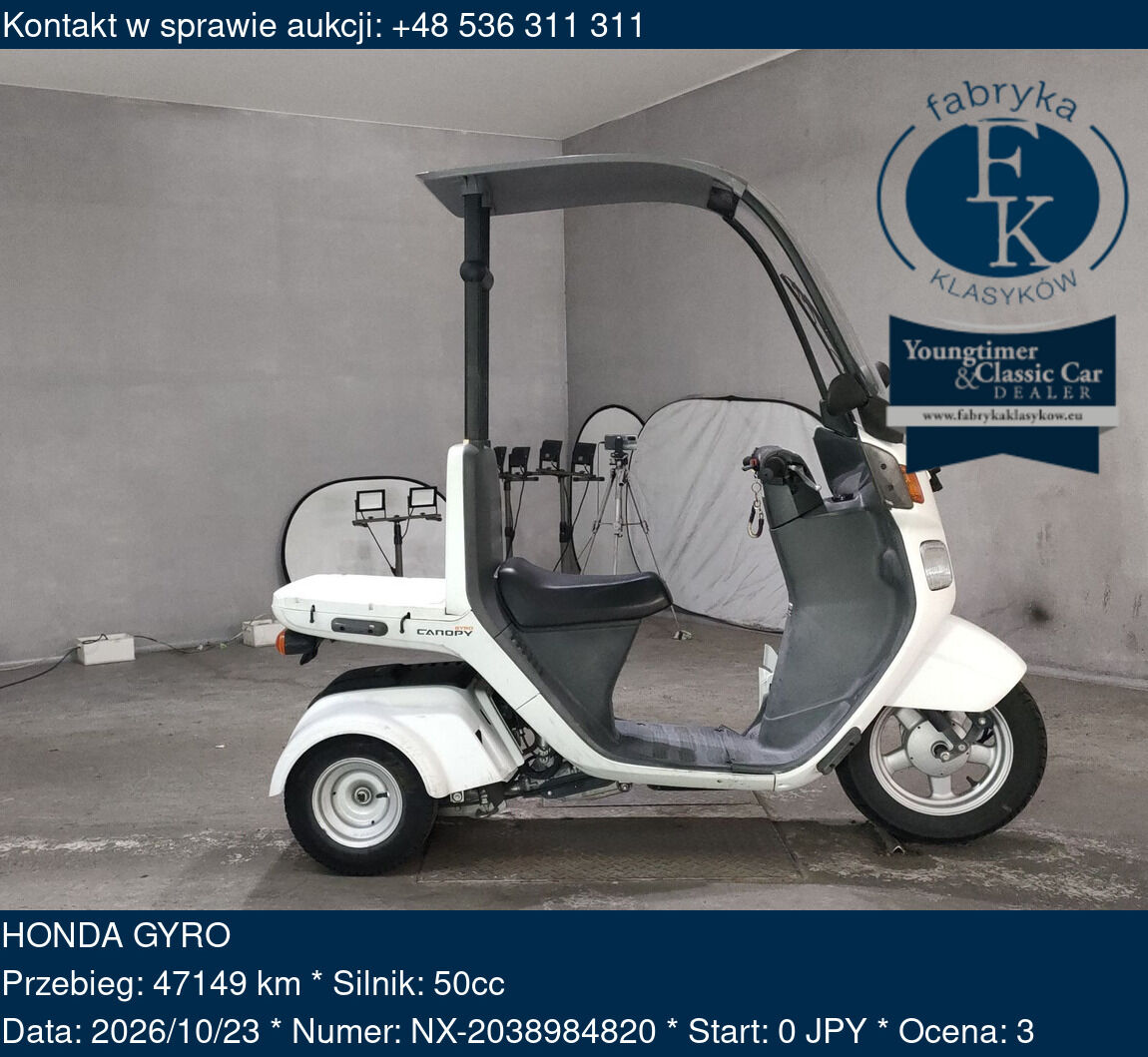 HONDA GYRO  - zdjęcie 2