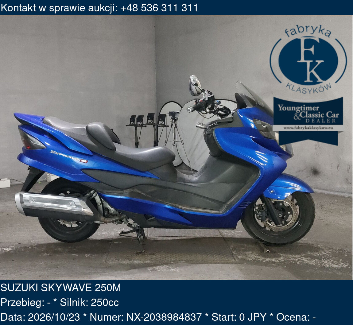 SUZUKI SKYWAVE 250M  - zdjęcie 2