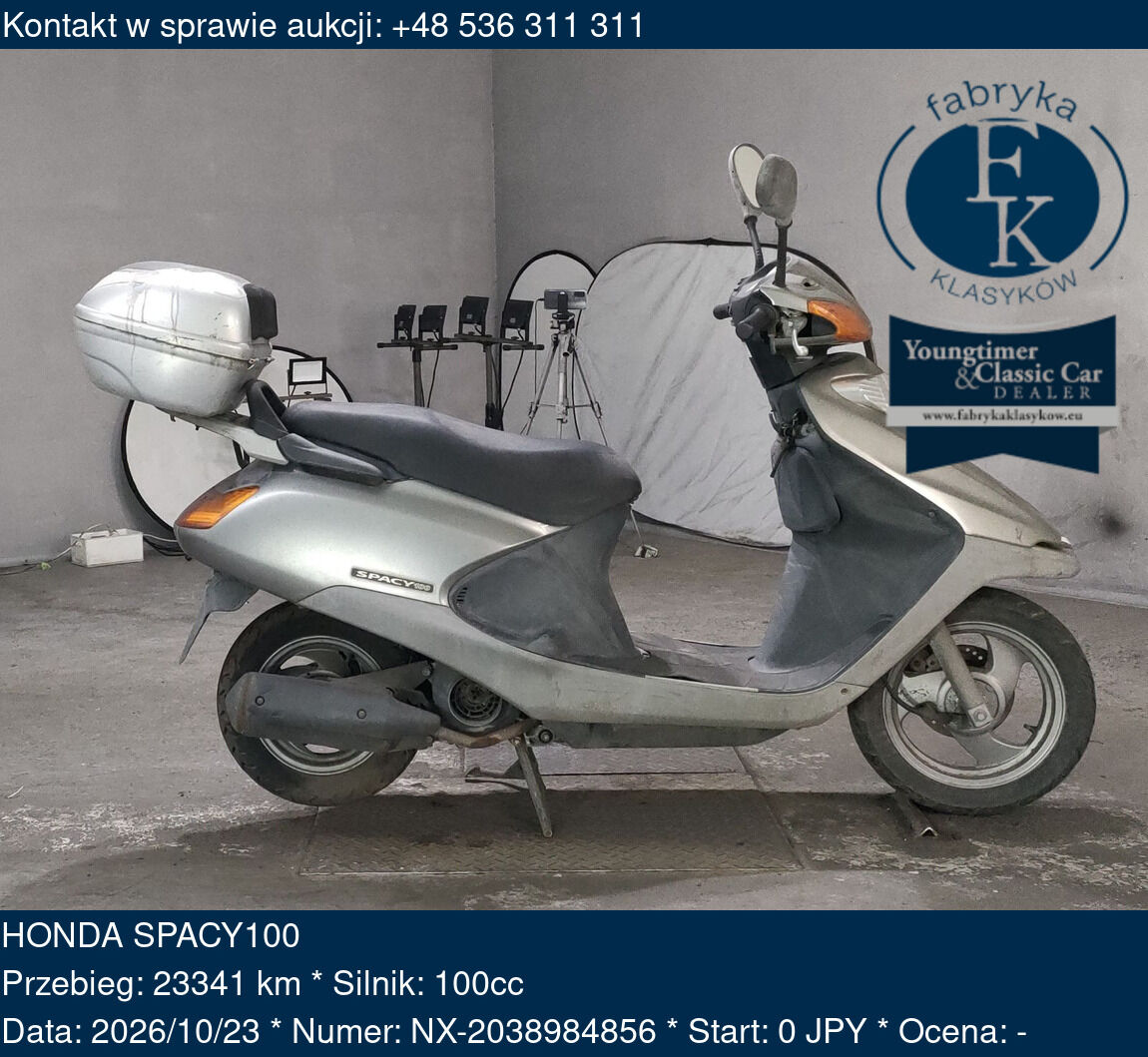 HONDA SPACY100  - zdjęcie 2