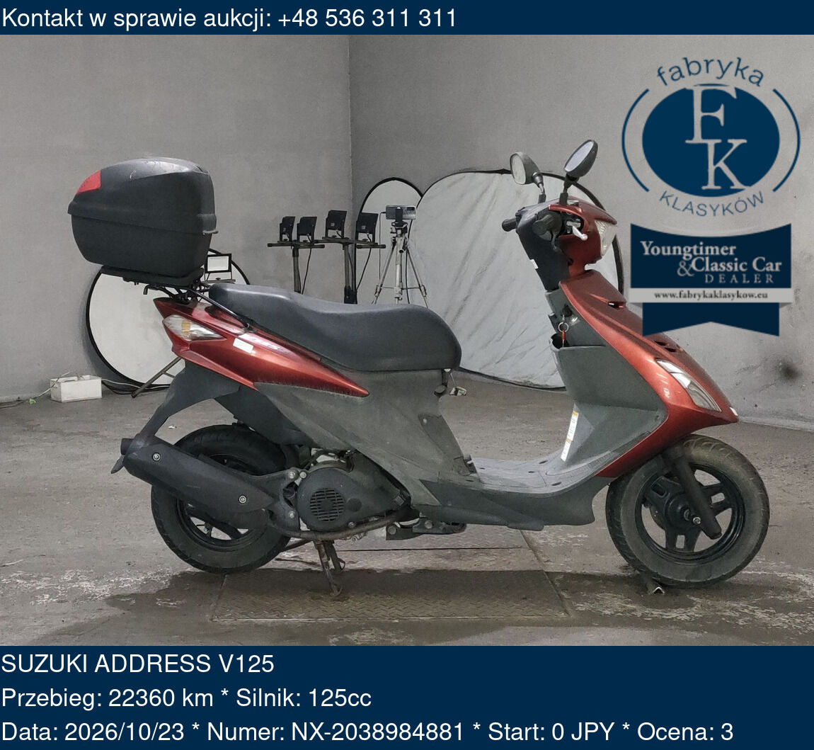 SUZUKI ADDRESS V125  - zdjęcie 2