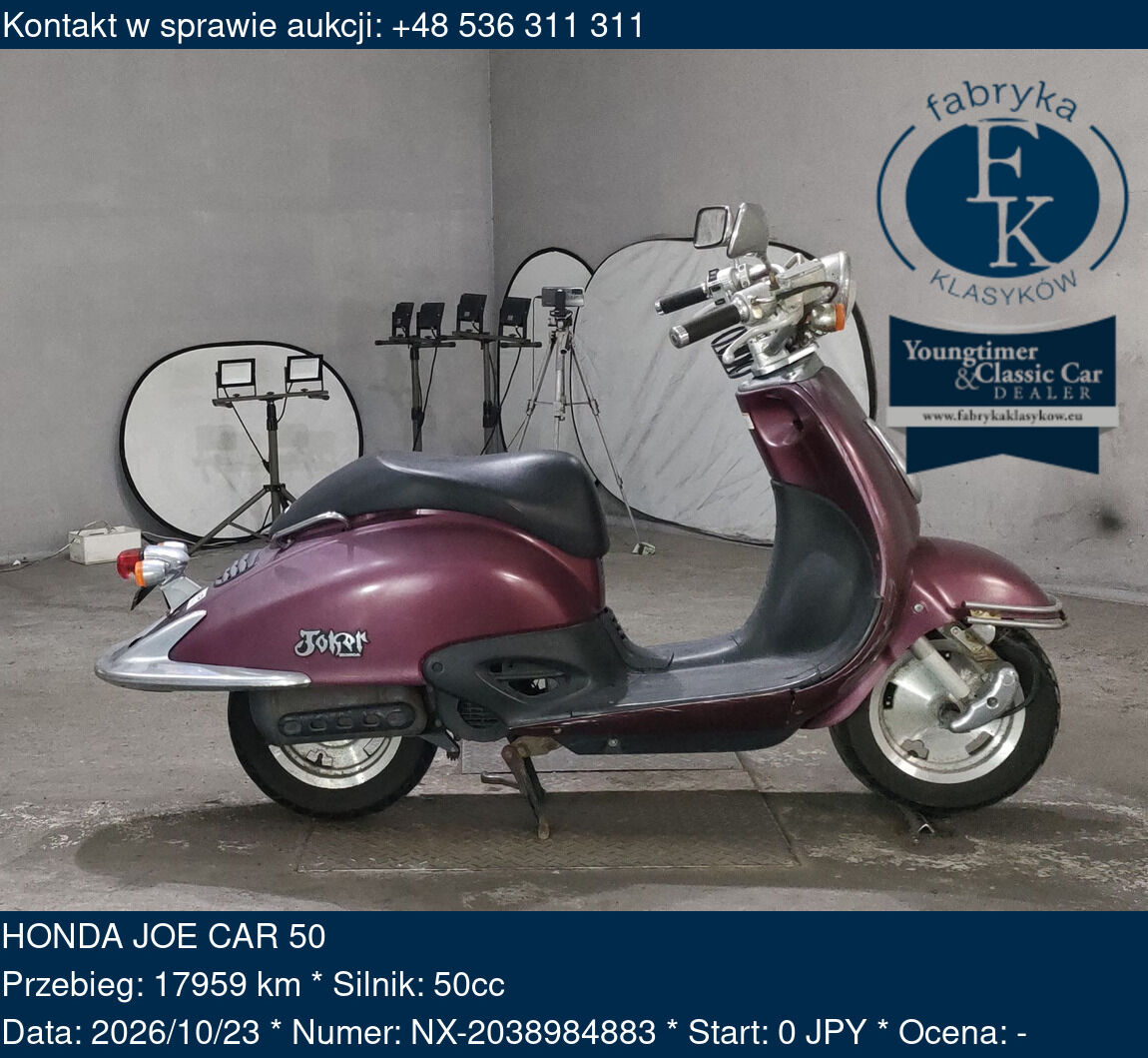 HONDA JOE CAR 50  - zdjęcie 2