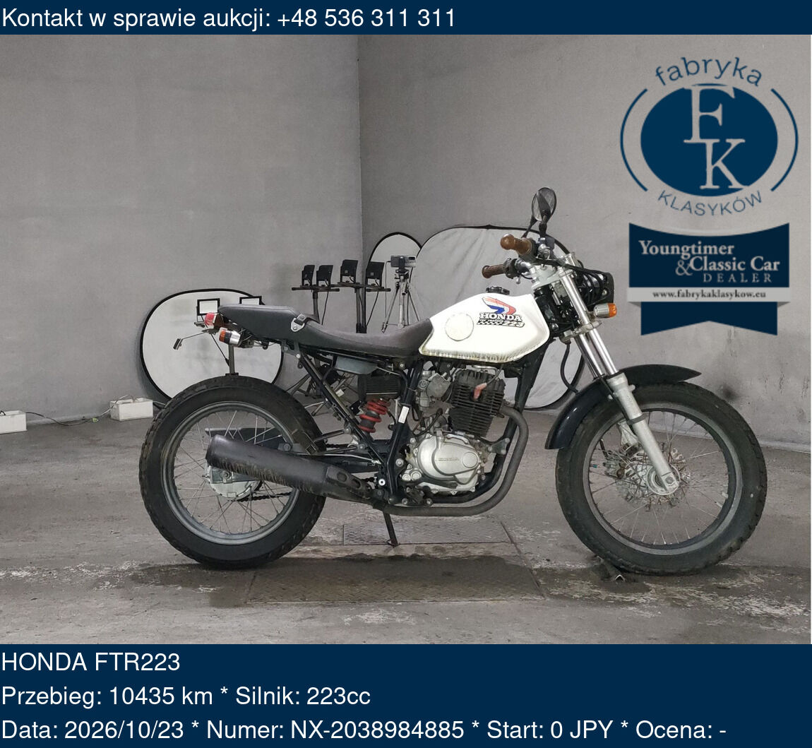 HONDA FTR223  - zdjęcie 2