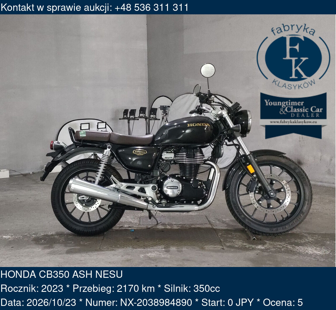 HONDA CB350 ASH NESU 2023 - zdjęcie 2