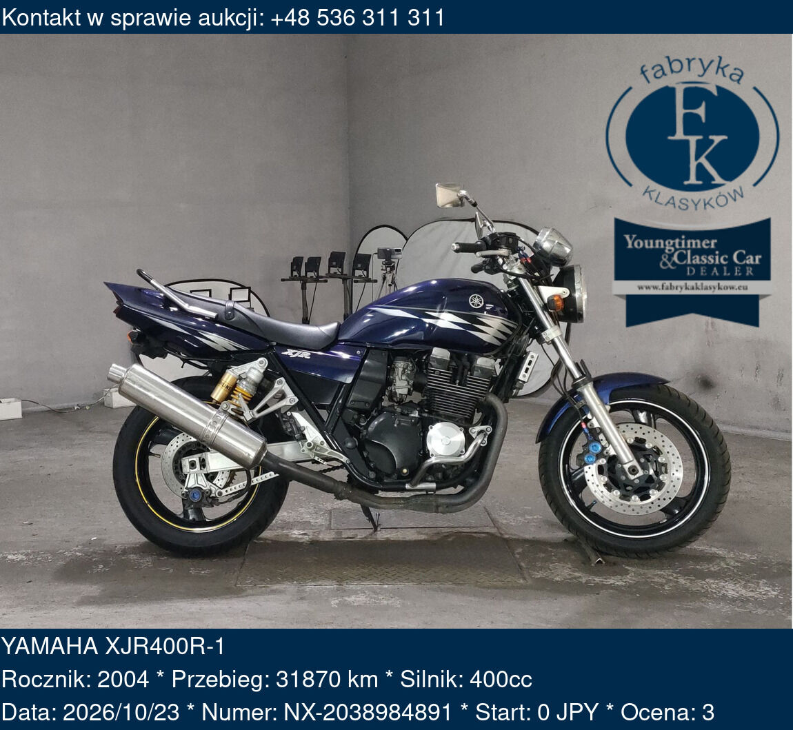 YAMAHA XJR400R-1 2004 - zdjęcie 2