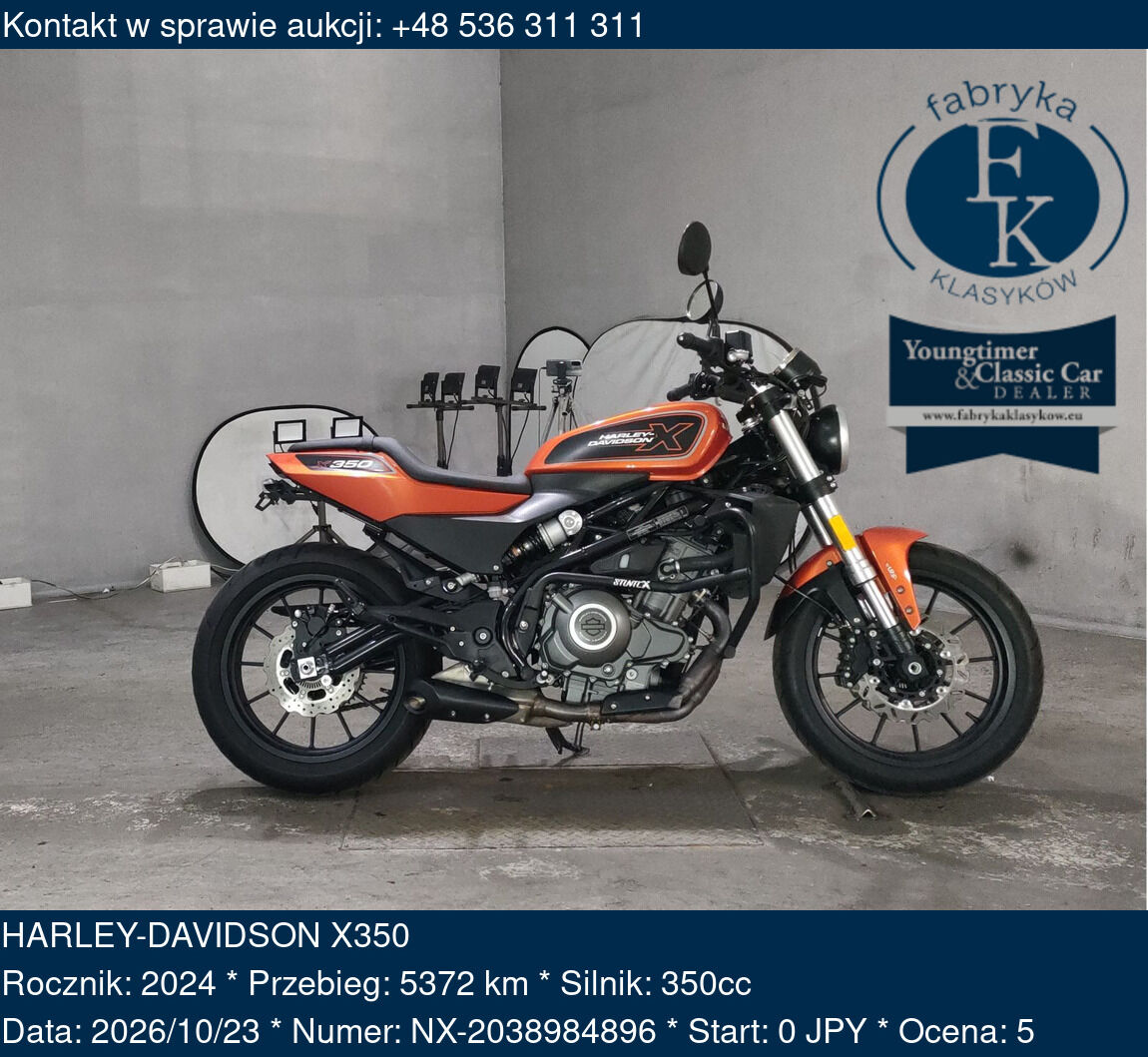HARLEY-DAVIDSON X350 2024 - zdjęcie 3
