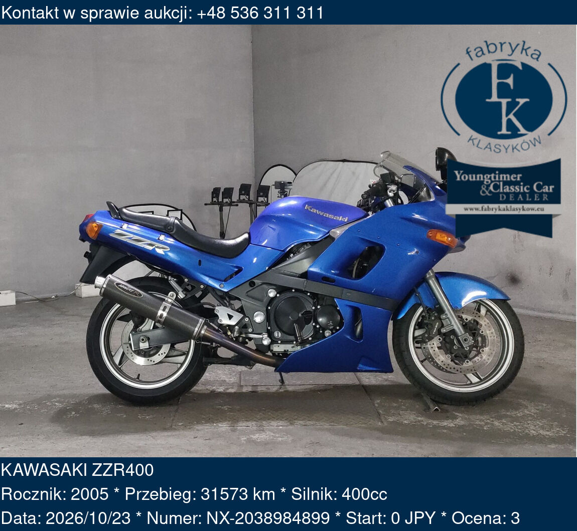 KAWASAKI ZZR400 2005 - zdjęcie 3