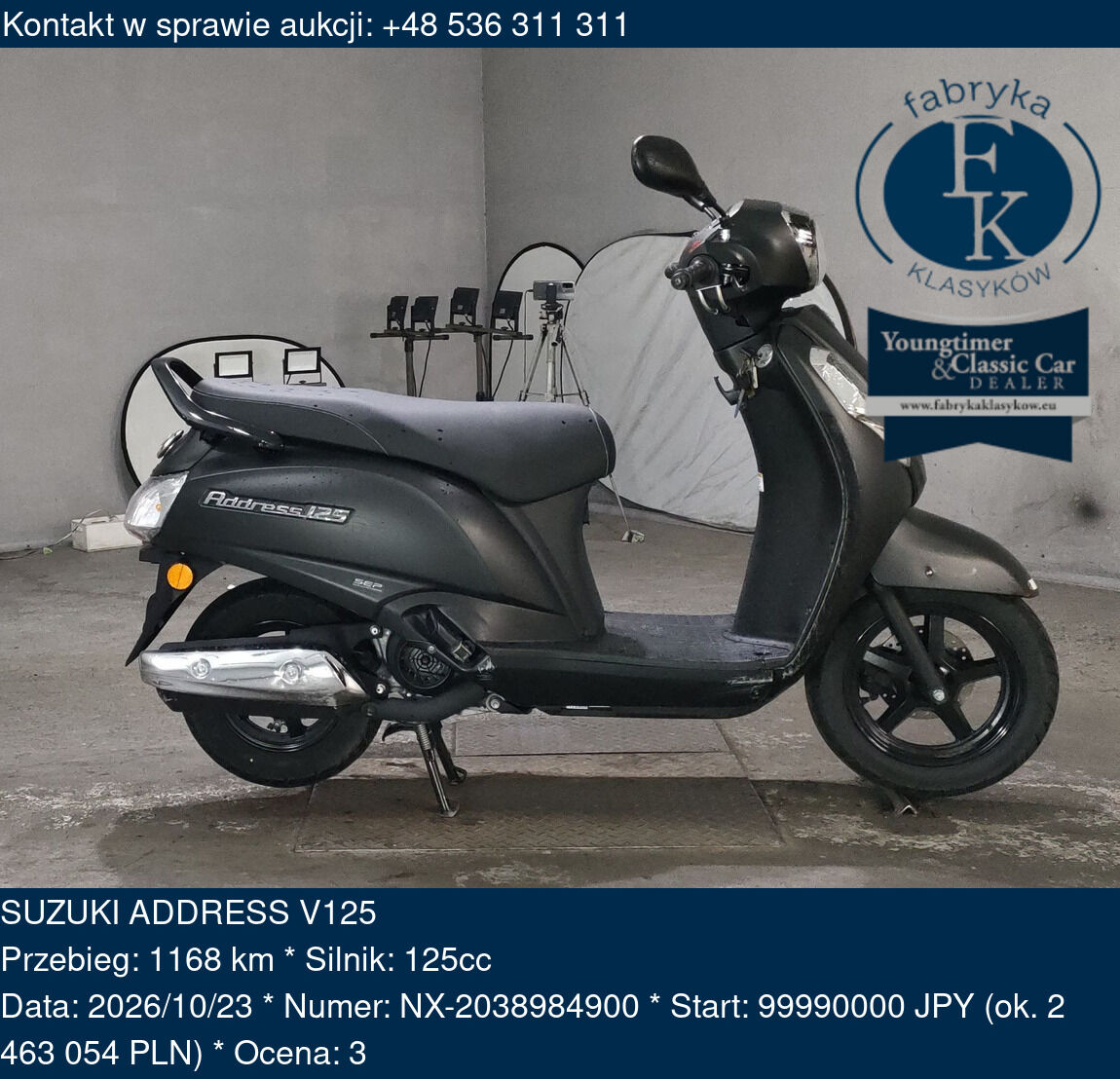 SUZUKI ADDRESS V125  - zdjęcie 2