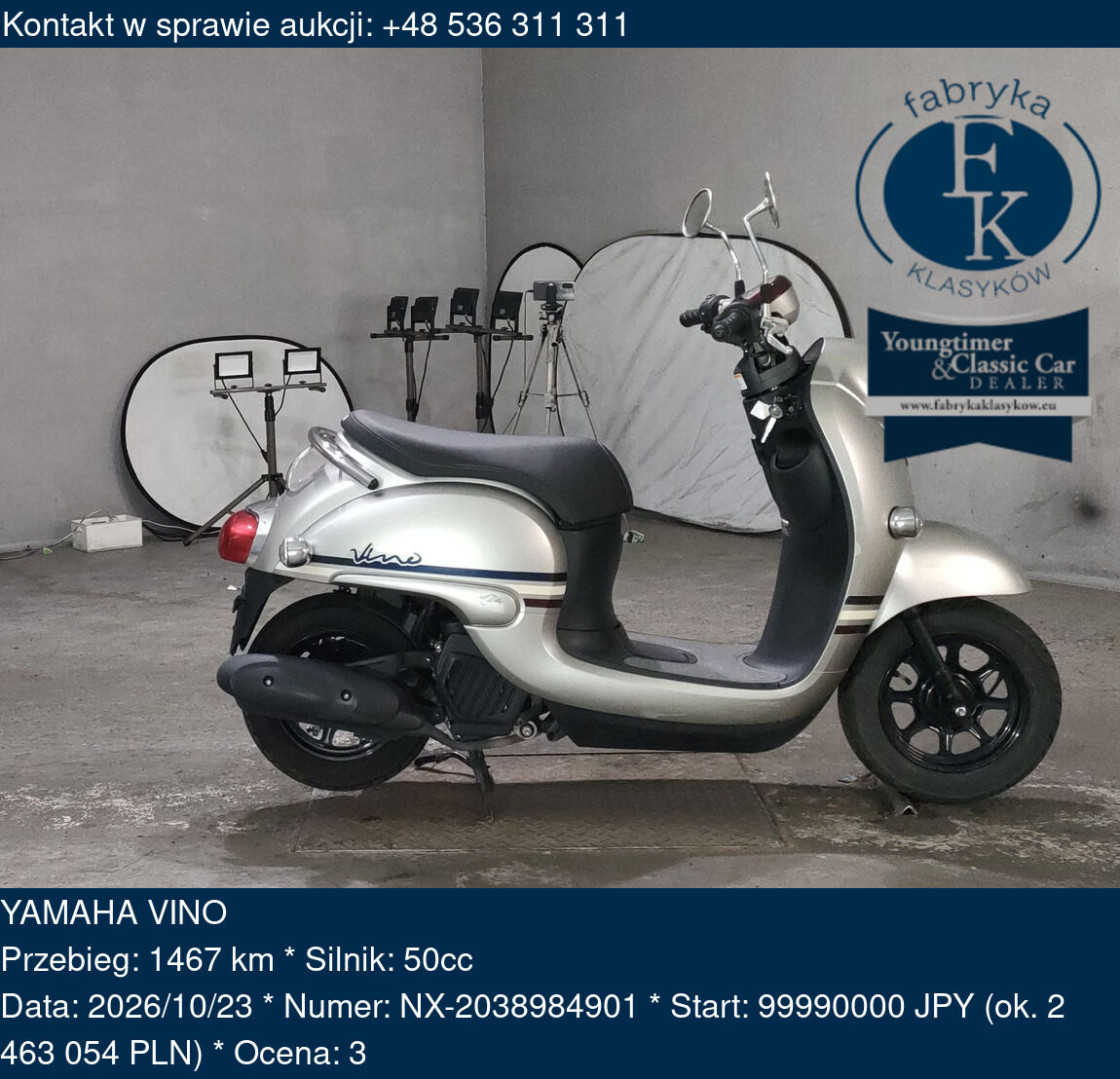 YAMAHA VINO  - zdjęcie 2