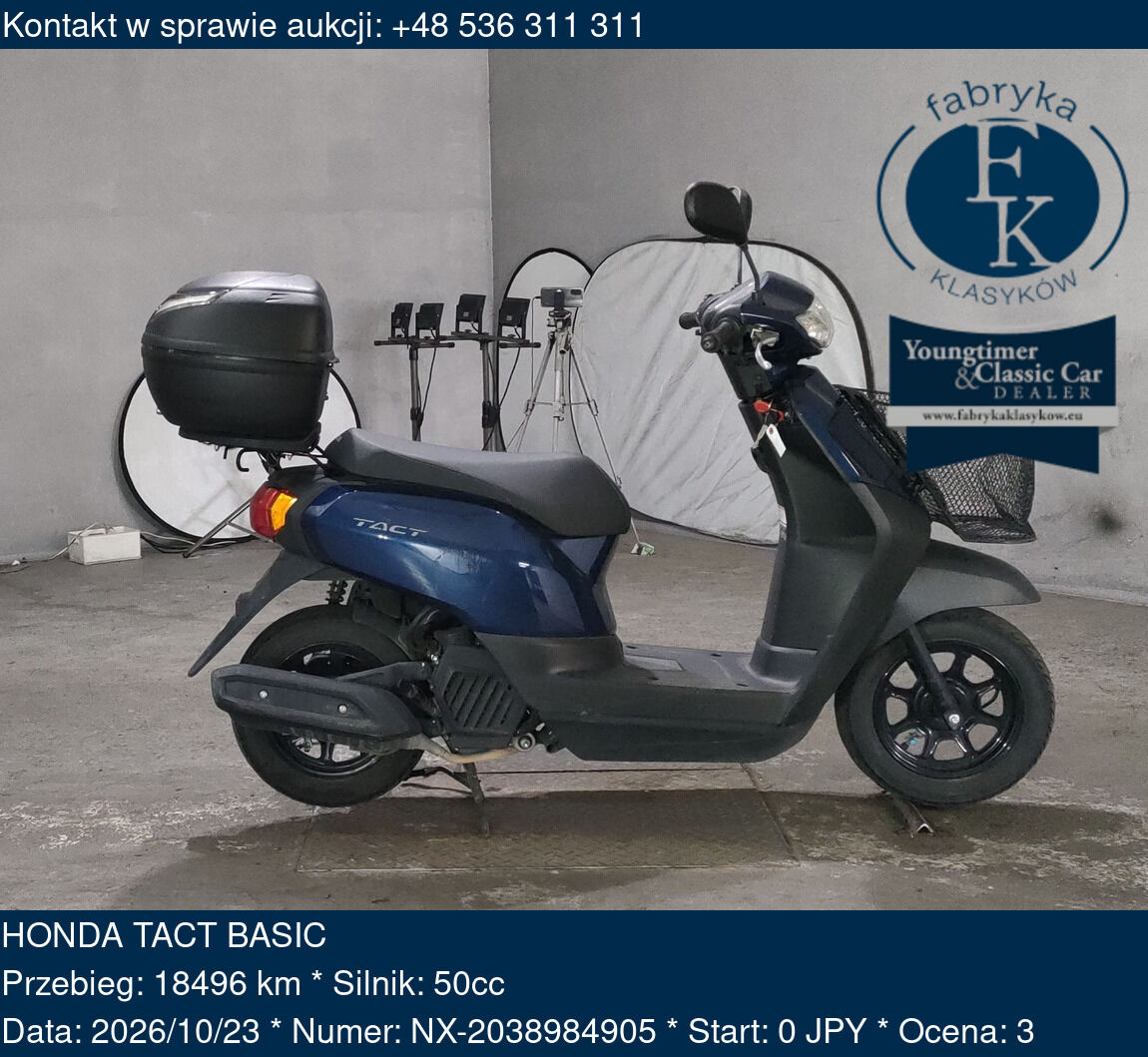 HONDA TACT BASIC  - zdjęcie 3