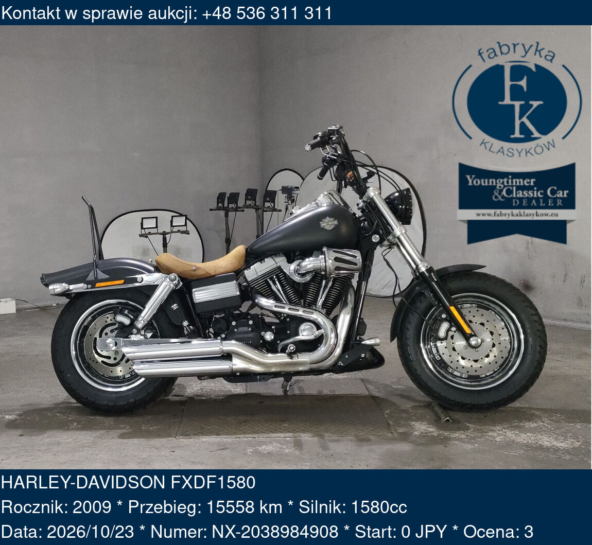 HARLEY-DAVIDSON FXDF1580 2009 - zdjęcie 2