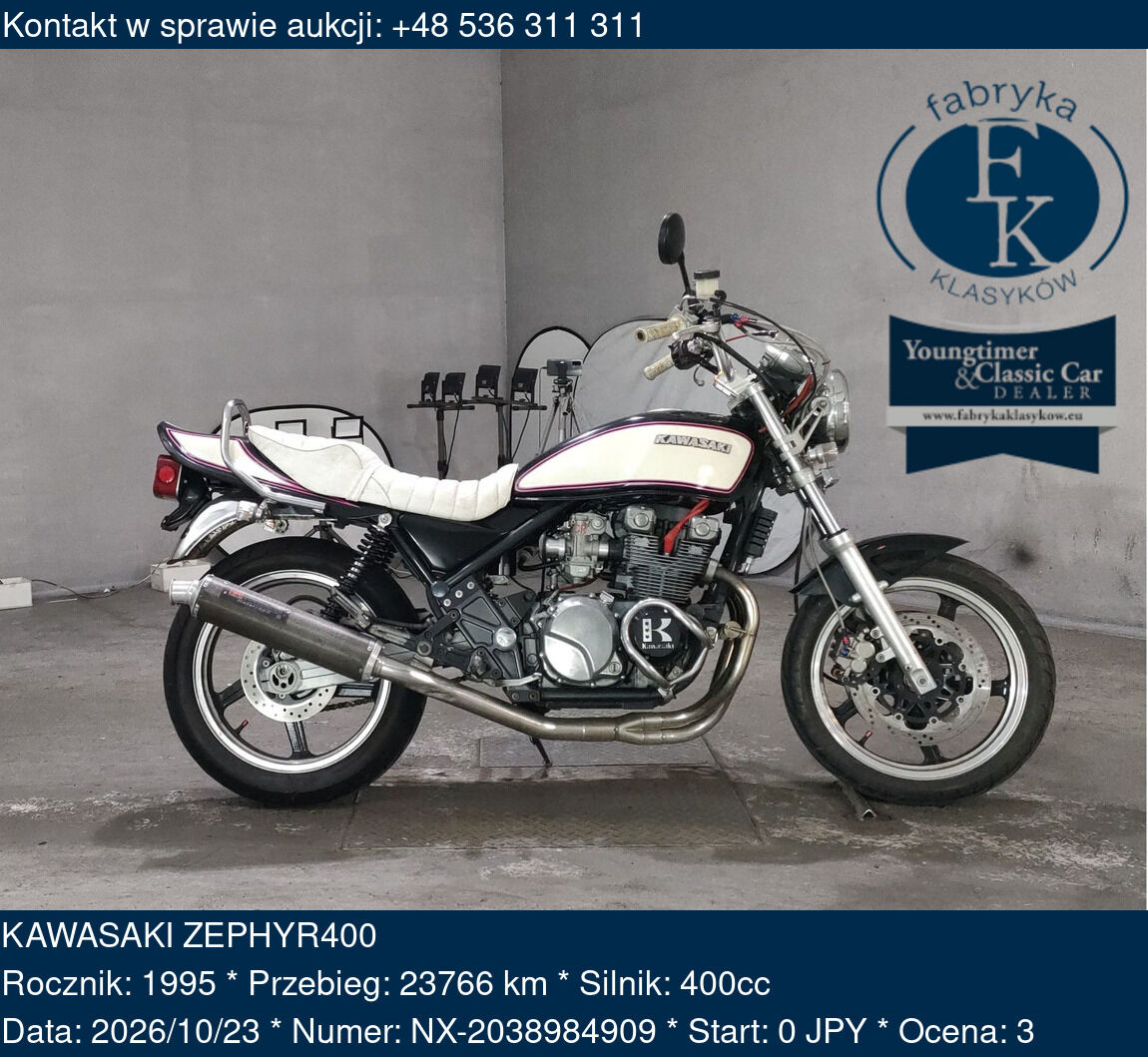 KAWASAKI ZEPHYR400 1995 - zdjęcie 2