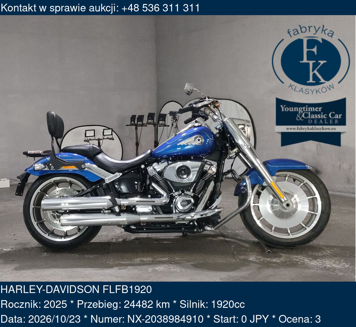 HARLEY-DAVIDSON FLFB1920 2025 - zdjęcie 2