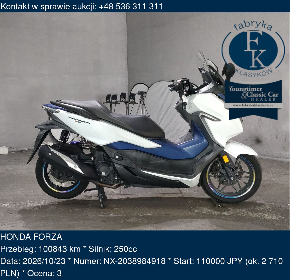 HONDA FORZA - zdjęcie 3