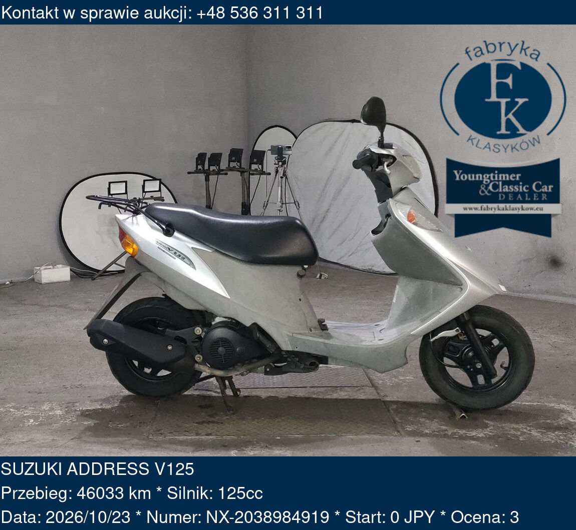 SUZUKI ADDRESS V125  - zdjęcie 2