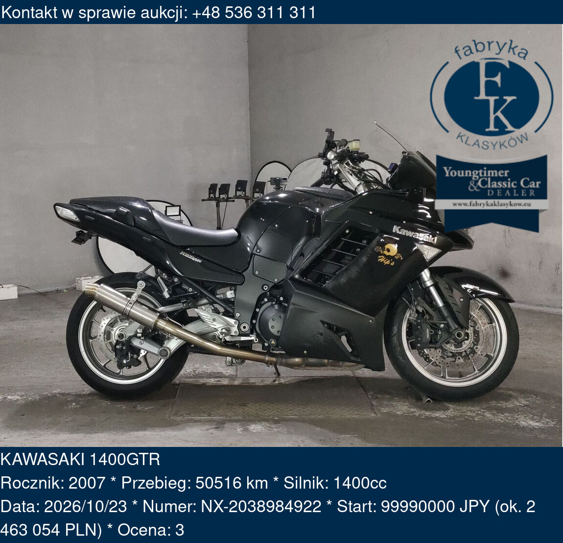 KAWASAKI 1400GTR 2007 - zdjęcie 2